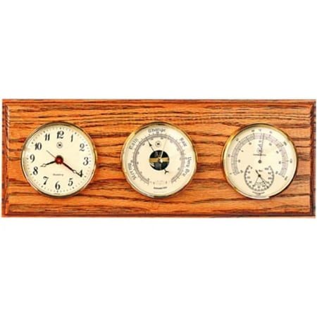 Bey-Berk Manitou Weather Station Wall Clock