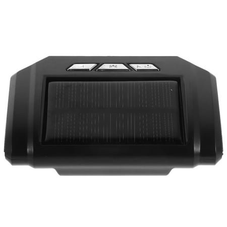 CIMAXIC 1Pcs Small Digital Clock with Solar Energy for Car Dashboard