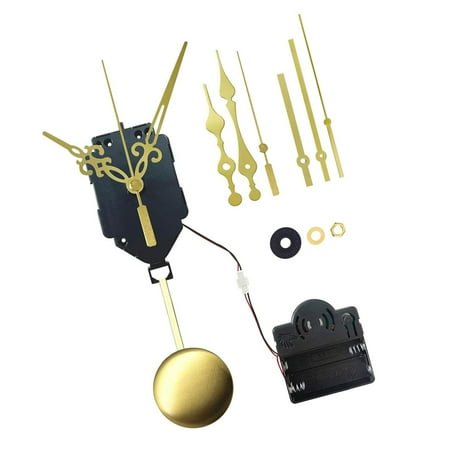 Craft Ready Quartzs Pendulums Clock with Musical Chimes and Hand Styles for Clocks