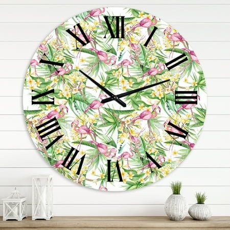 Designart 1 in Modern,Contemporary Wall Clock