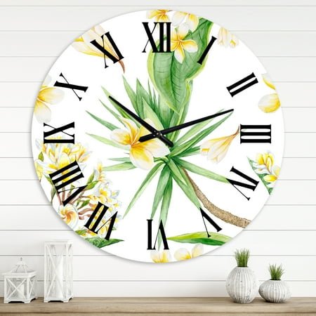 Designart 1 in Modern,Contemporary Wall Clock