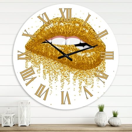 Designart 1 in Modern,Contemporary Wall Clock