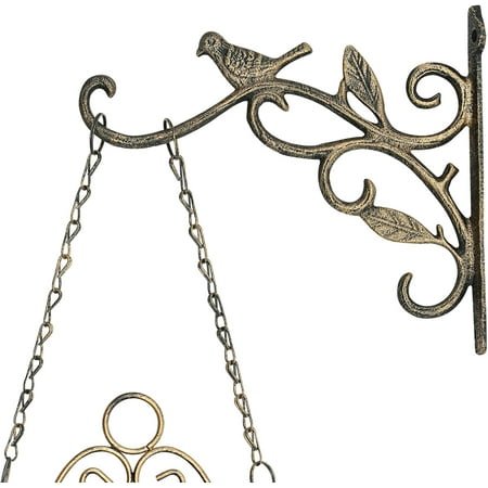 Double-Sided Wall Clock, Station Wall Clock Indoor Round Vintage Hanging Wall Clocks Decoration for Living Room Office Home Bedroom