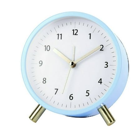 EASTIN Alarm Clock Gentle Alarm Clocks for Bedrooms Quiet Sweep Table Clock for Peaceful Wake-up