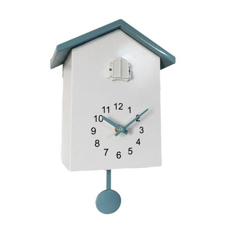 Gerich Cuckoo Clock Voices Call Bird House Wall Art Home Living Room Office Decoration, Alarm Clocks for Bedrooms