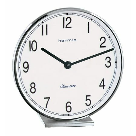 Hermle Metal Framed Numeral Wall Clock - 8 - Brass and Nickel Finish