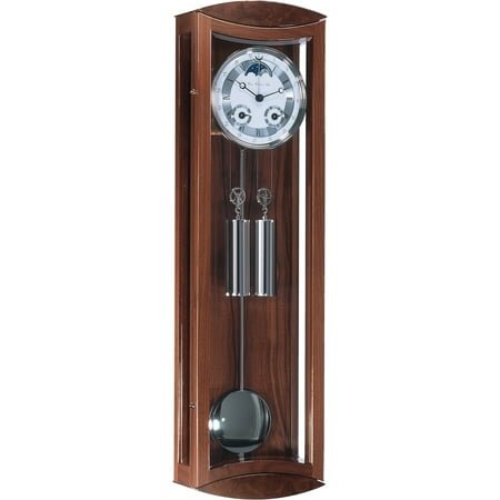 Hermle Rectangular Regulator Pendulum Wall Clock - 31 - Brown