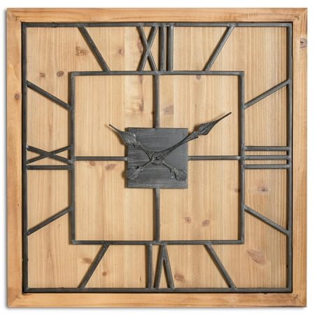 Hill Interiors Williston Square Wall Clock