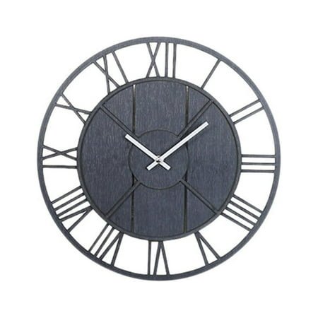 HOMEMAXS 13 .7 Roman Numeral Wall Clock Traditional Office