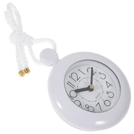 ifundom small bathroom wall clock Wall Clock Plastic Battery Operated Families Bathroom Use 1Pack