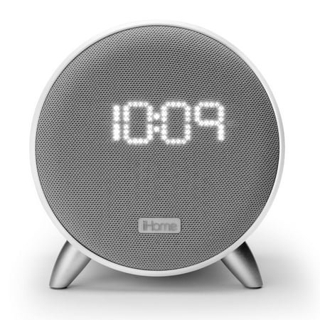 iHome Bluetooth Alarm Clock with 5W USB Charger