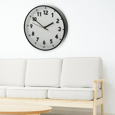 LEORX Kitchen Wall Clock Silent Timekeeping Round Clock for Home Decor 1Pcs