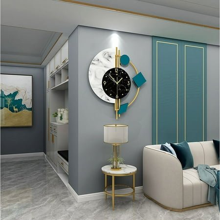 Nordic Wall Clock Watch Modern Design Living Room Quartz Silent Home Decor Clock