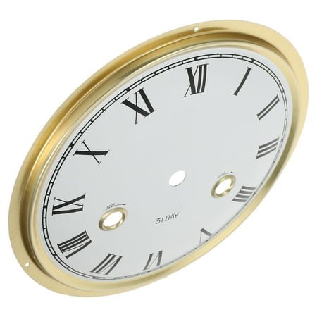 Old-fashioned Wall Clock Round Clothes Hanger Dial