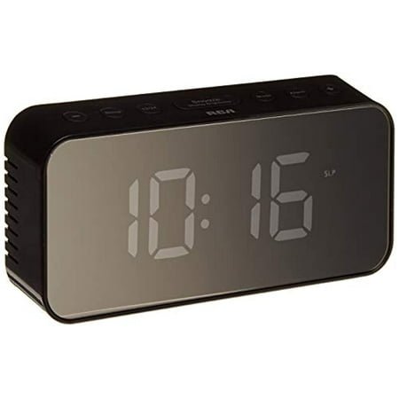 RCA RCD300BKA Alarm Clock Silver