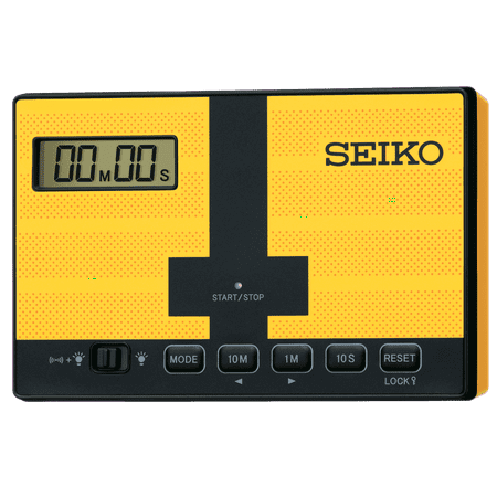 Seiko 4 Magnetic Heritage Digital Clock/Timer/Stopwatch QHL098YLH