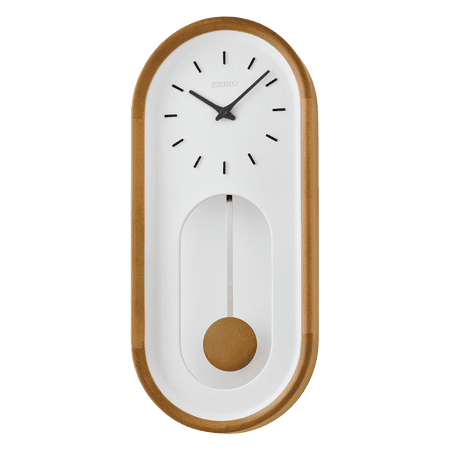Seiko Pendulum Wall Clock, Brown QXC247BLH