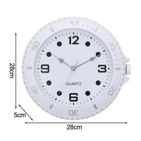 Silent Wall Clock For Living Room: Creative Home Decor With Smooth Second Hand