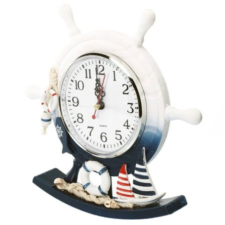 Swing Clock Home Table Alarm Small Clocks for Shelf Vintage Decor Battery Digital Desk