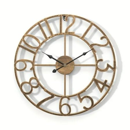 Vintage Metal Outdoor Wall Clock Stylish decoration for outdoor space 34cm/40cm