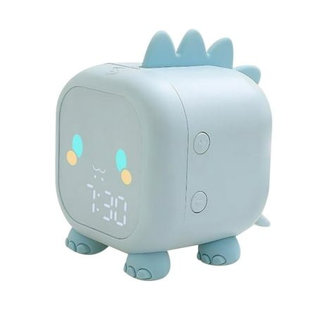 XiYin Cute and Time Management Lighting Sound Dinosaur Electronic Alarm Clock Toy