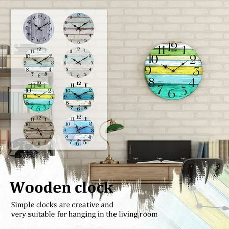 10 Inch Wooden Digital Wall Clock Modern Minimalist - Creative Digital Display Wooden Frame Easy To Read - For Living Room Bedroom Home Office Kitchen Dining Room Study Room Home