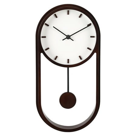 Better Homes & Gardens 7.8 Quartz Modern Indoor Pendulum Clock, Easy Installation