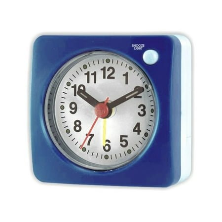 CIYISON Light weight Travel Alarm Clock With Snoozes Function Battery Operated Clock