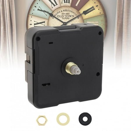 Clock Mechanism Replacement Quartz Battery Operated Silent Wall Clock Movement Mechanisms for DIY / Repair, Clock Parts Replacement