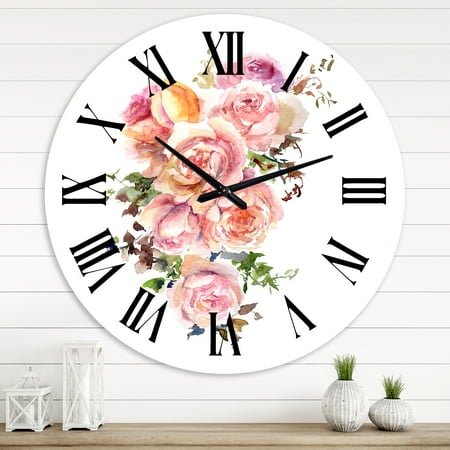 Designart 1 in Quartz Modern and Contemporary Wall Clock