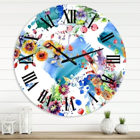 Designart 1 in Quartz Modern/Contemporary Wall Clock