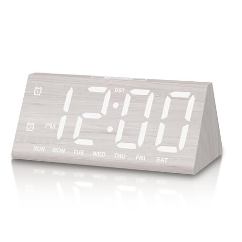 Best Led Digital Wooden Alarm Clocks