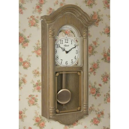 Hermle Westminster Chimes Wall Clock - 22 - Smoked Brown Finish