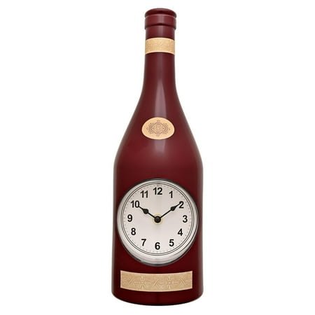 Hometime Wall Clock - Wine Bottle