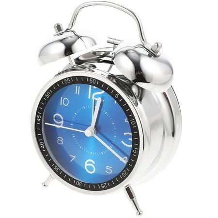 LOLIPPYY Square Iron Alarm Clock with Backlight for Bedroom - 1 Set, Easy-to-Read Display, Design