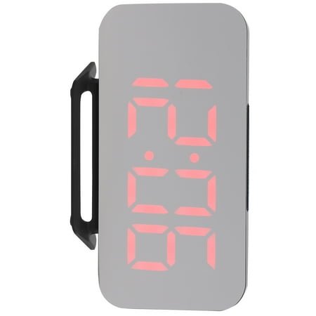 OATIPHO Digital Alarm Clock with Red LED Display Dual USB Ports Adjustable Brightness Snooze