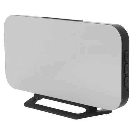 Raindrops 1Set Digital Alarm Clock Led Display Snooze Function Plastic Red