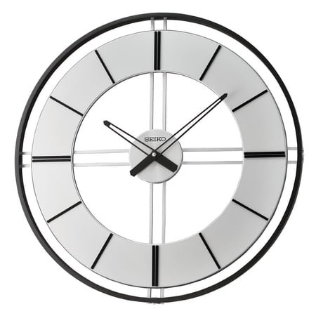 Seiko 22 Dana Wall Clock, Black QXA820KLH