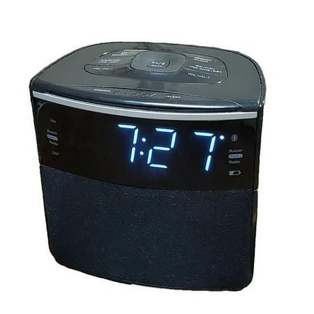 Sonnet Industries Auto Set Bluetooth Clock Radio With USB Charging Port