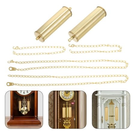 Toyandona 1 Set of Unique Wall Clocks Iron Pendulum Weight Decorative Accessory for Office Decoration