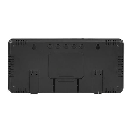 WINDLAND Large LED Digital Wall Clock with Countdown Timer, Calendar Thermometer Display