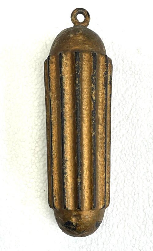 1 - Antique Wall Clock 1 lb 4 oz Weight