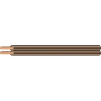 100 ft. 16/2 Brown Stranded CU SPT-2 Lamp Wire