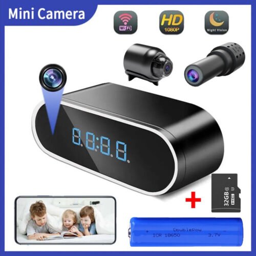 1080P HD Mini Hidden Spy Camera Motion Detection Home Security Night Vision Cam