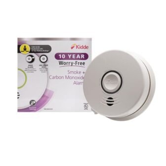 10-Year Worry-Free Hardwired Smoke, Carbon Monoxide Detector, Voice Alarm 21029893