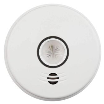 10 Year Worry-Free Hardwired Wireless Interconnected Smoke Detector with Photoelectric Sensor 21027326