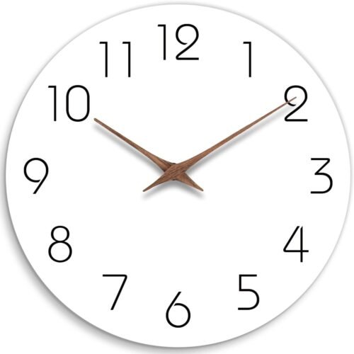 12 Inch New Large Wall Clock Glow In Dark Silent Quartz Indoor Outdoor