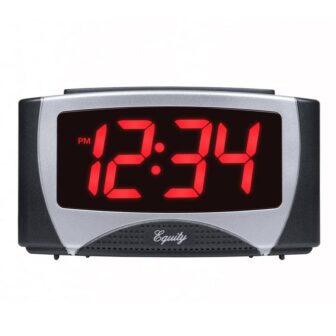 1.2 in. Large LED 5V USB Alarm Clock