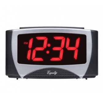 1.2 in. Large LED 5V USB Alarm Clock