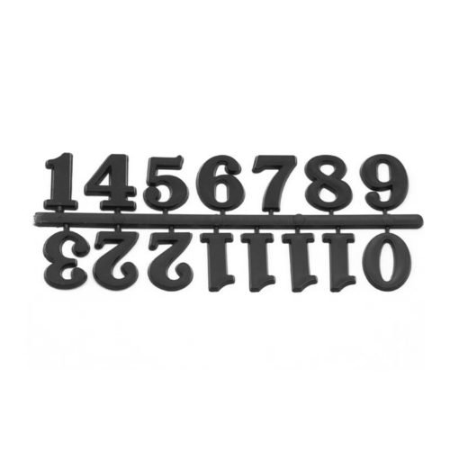 12pcs/set Clock Number Fadeless Simple Installation Replaceable Arab Clock